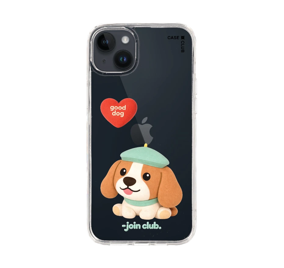 join the club heartful beagle