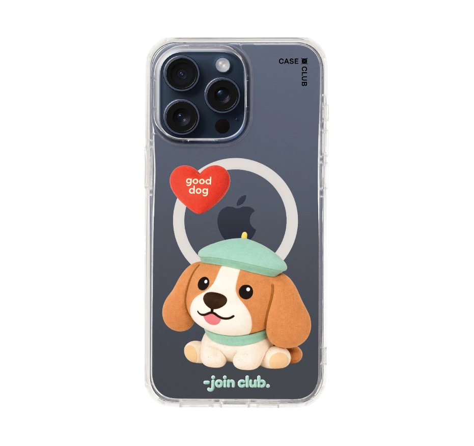 join the club heartful beagle