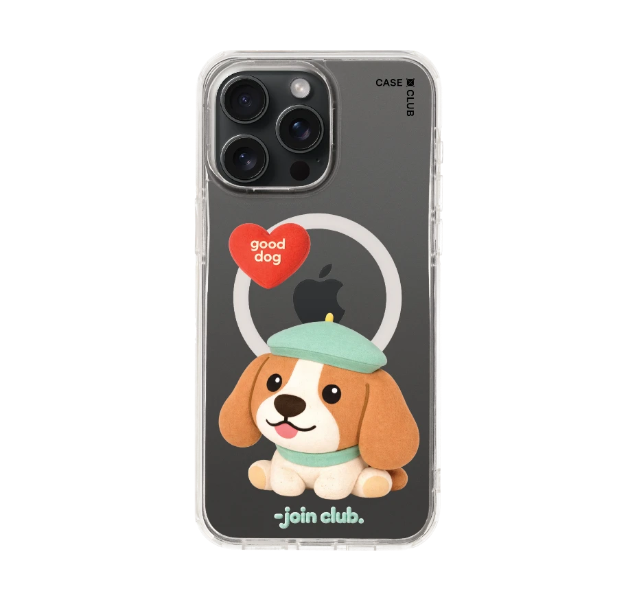 join the club heartful beagle