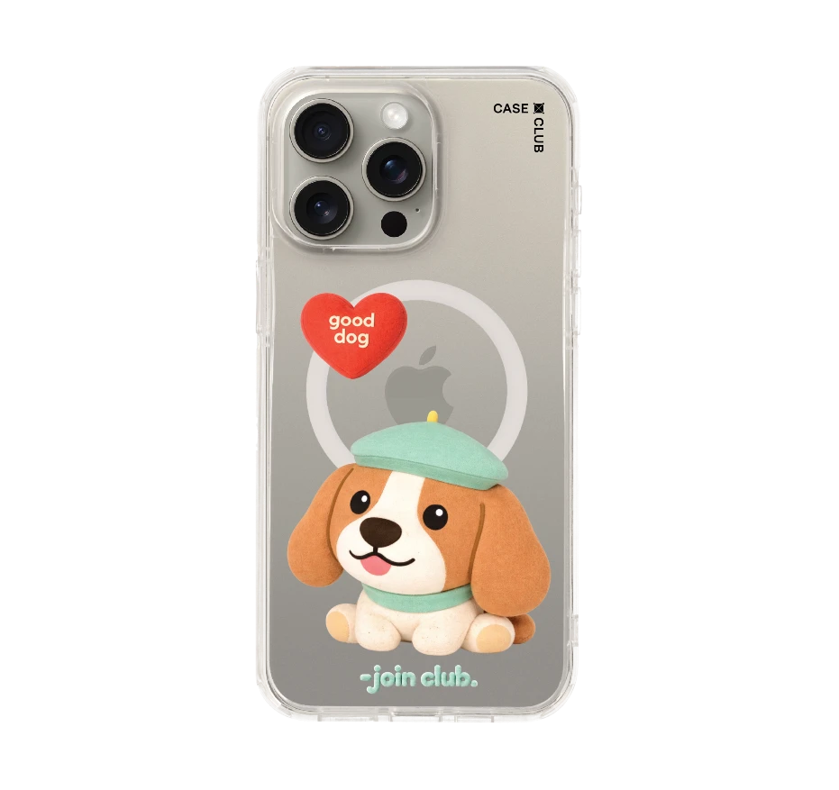 join the club heartful beagle