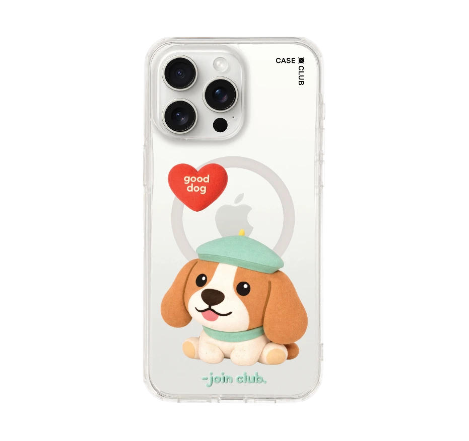 join the club heartful beagle