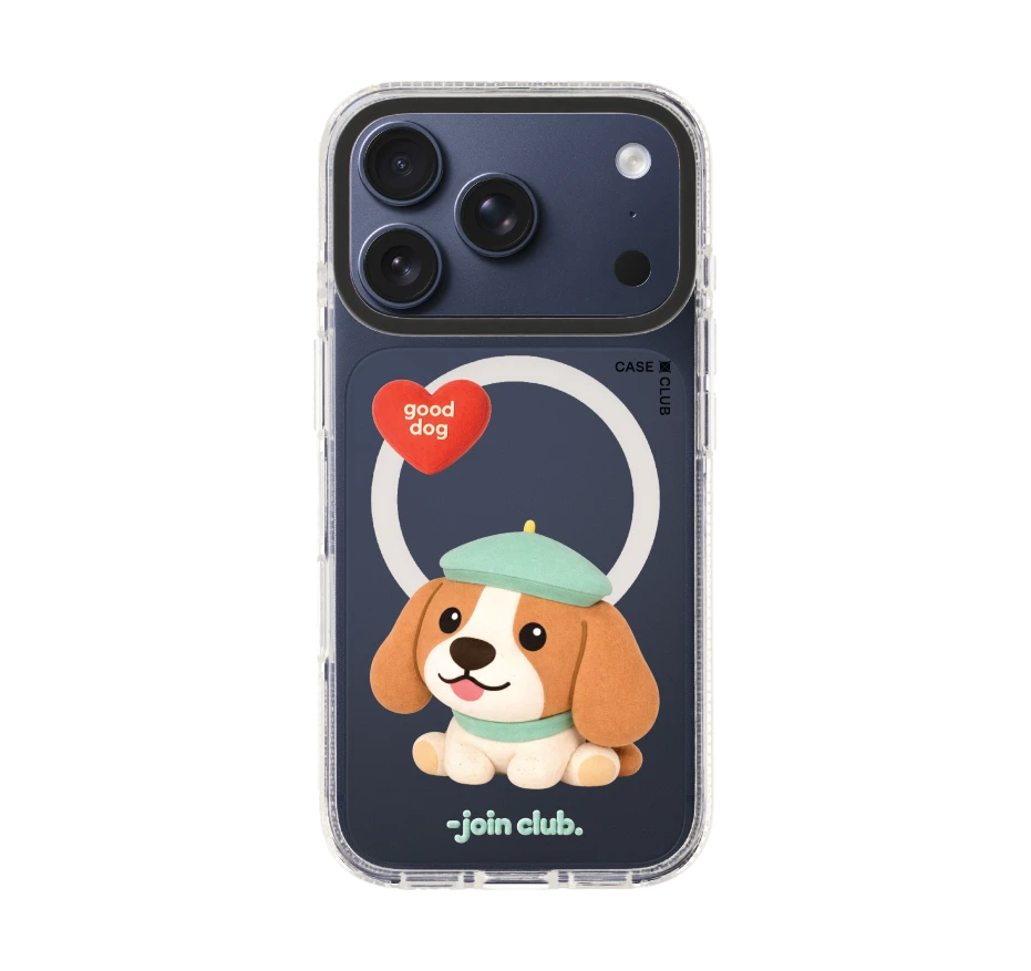 join the club heartful beagle