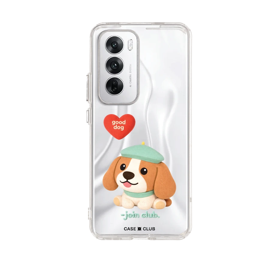 join the club heartful beagle