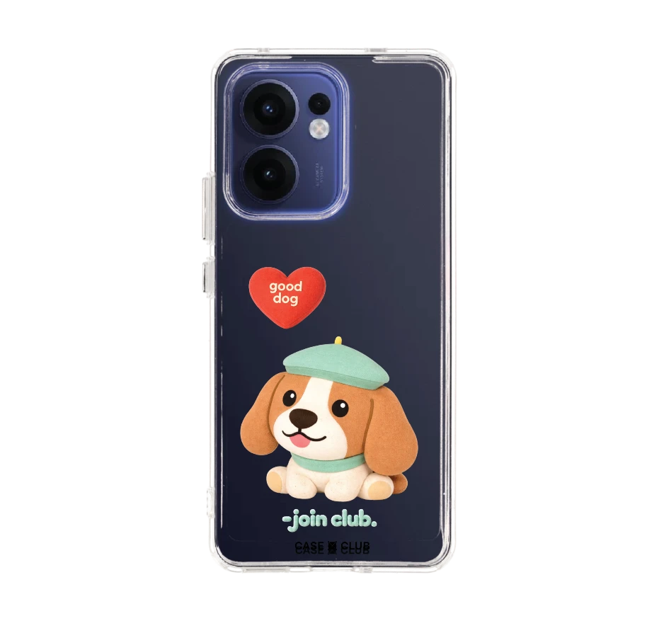 join the club heartful beagle