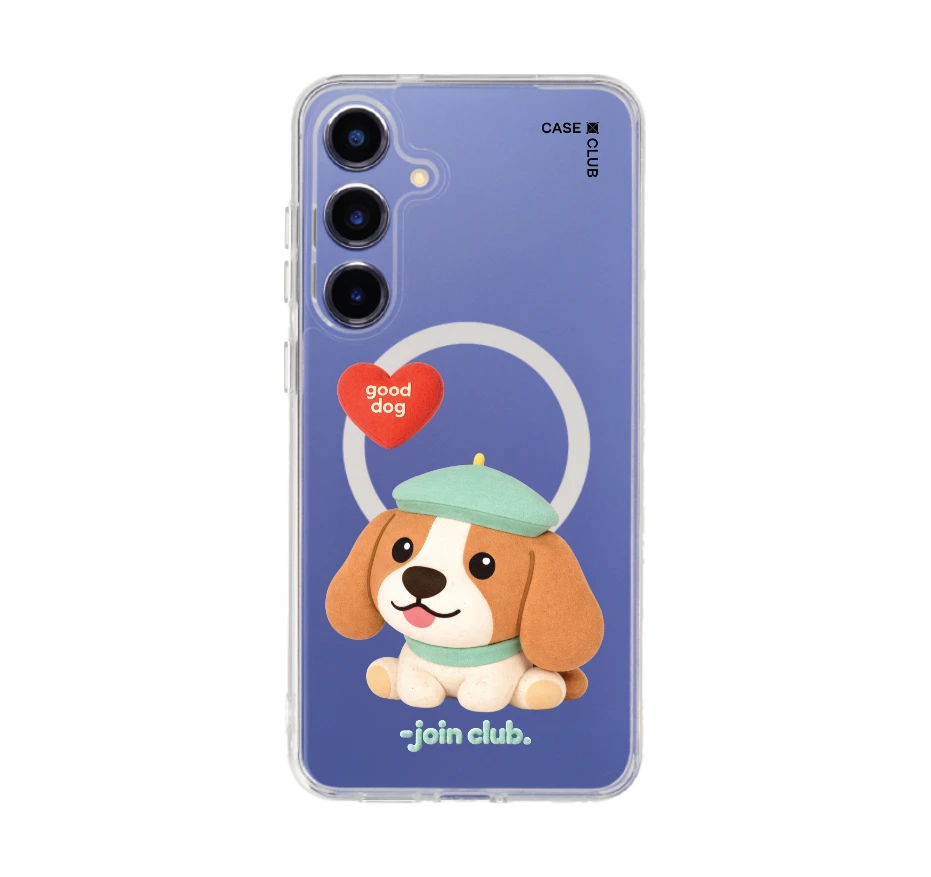 join the club heartful beagle