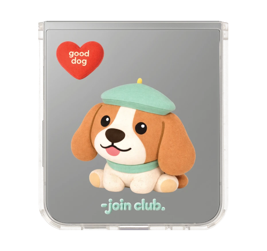 join the club heartful beagle