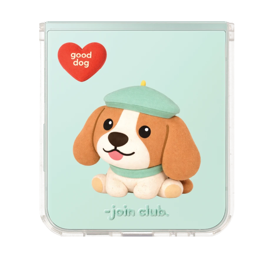 join the club heartful beagle