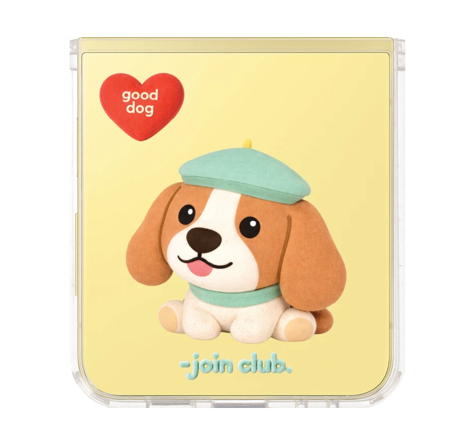 join the club heartful beagle
