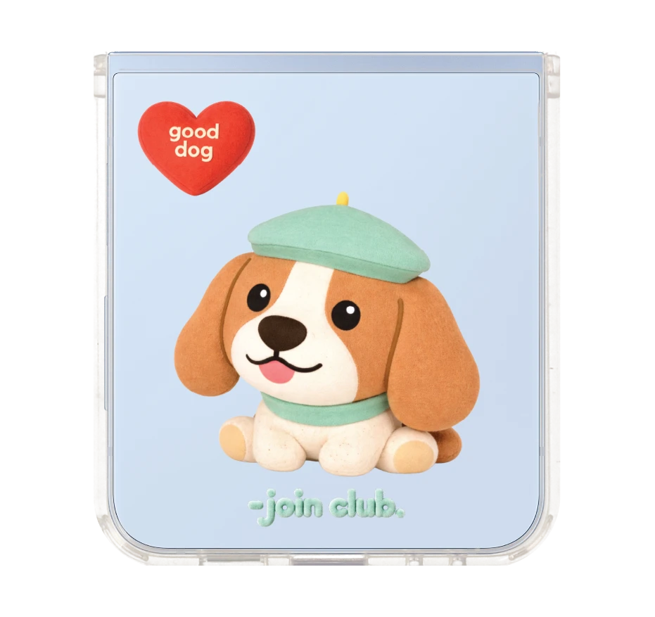 join the club heartful beagle