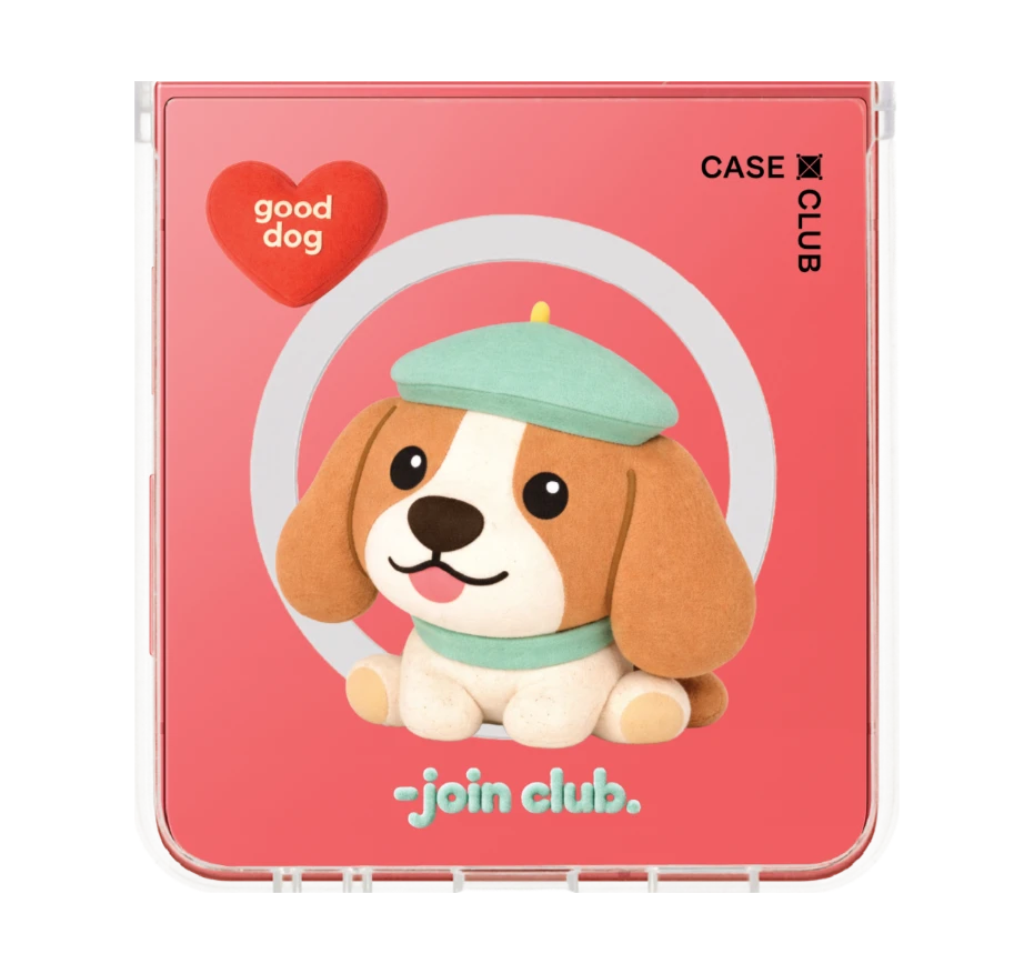 join the club heartful beagle