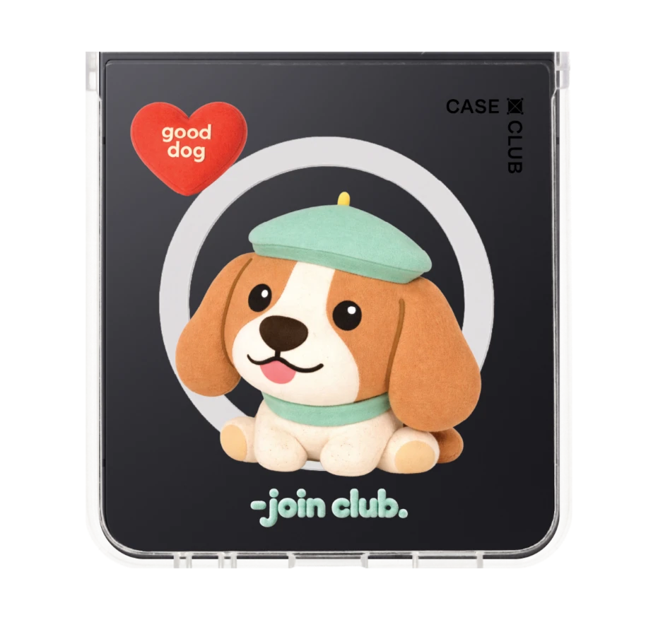 join the club heartful beagle