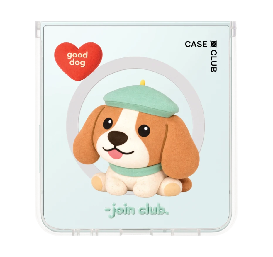 join the club heartful beagle