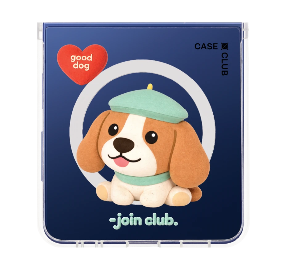 join the club heartful beagle