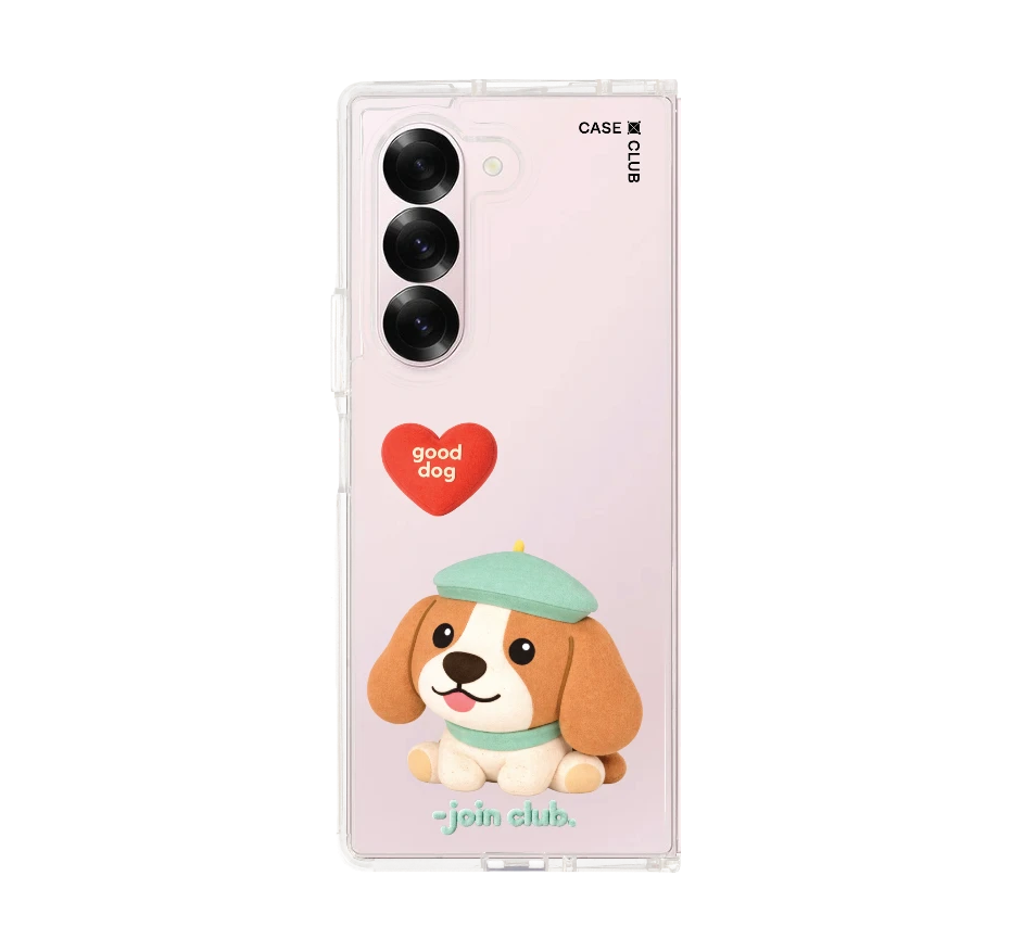 join the club heartful beagle