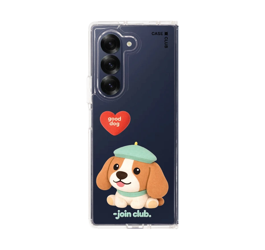 join the club heartful beagle