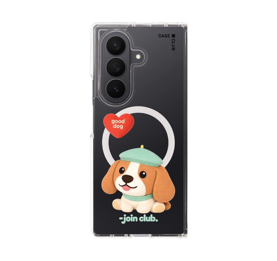 join the club heartful beagle