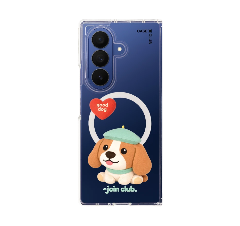 join the club heartful beagle