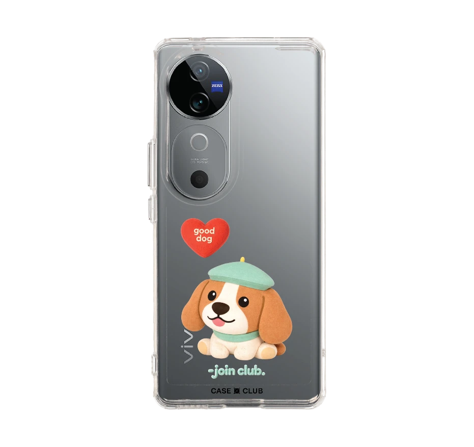 join the club heartful beagle