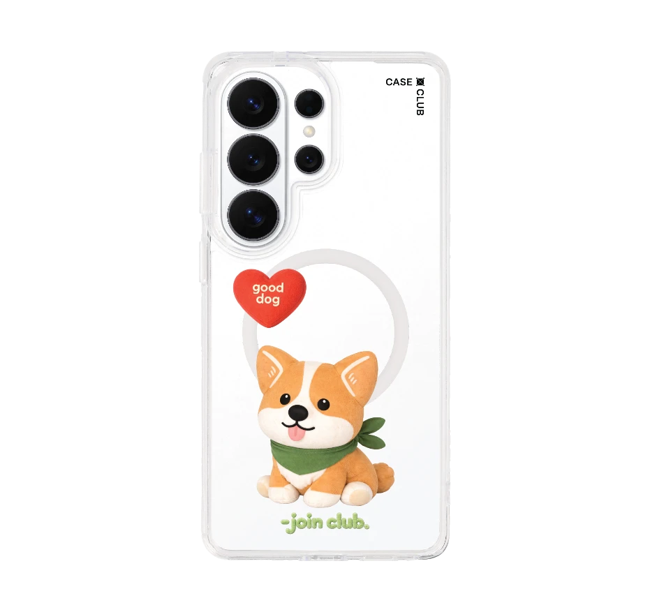 join the club heartful corgi