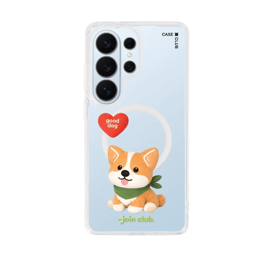 join the club heartful corgi