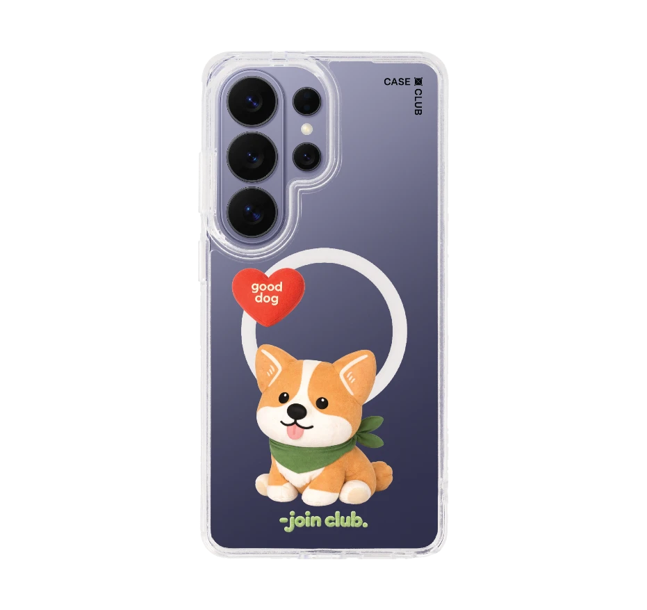 join the club heartful corgi