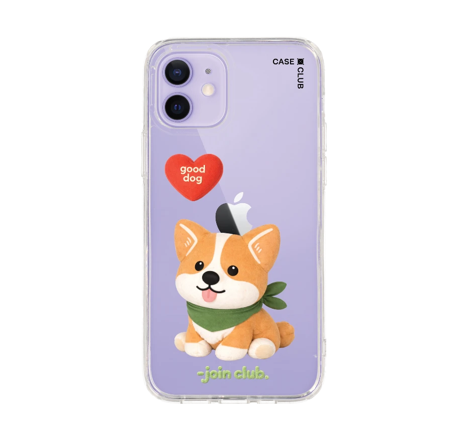 join the club heartful corgi