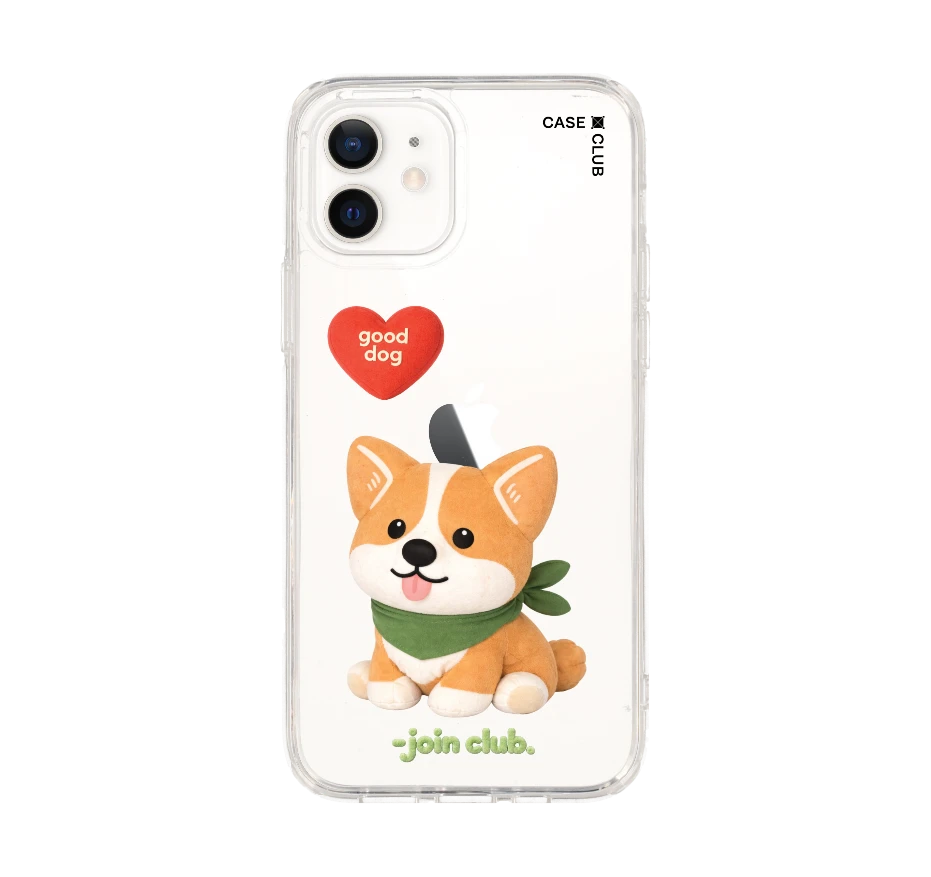 join the club heartful corgi
