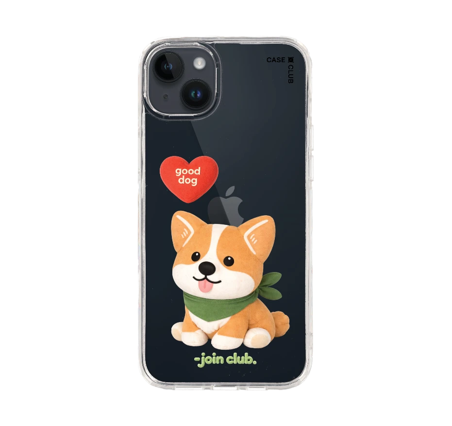 join the club heartful corgi