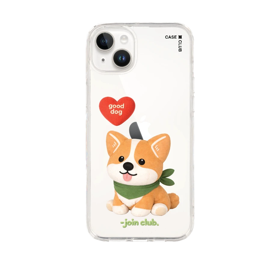 join the club heartful corgi