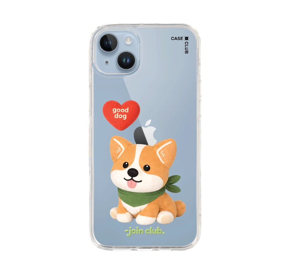 join the club heartful corgi