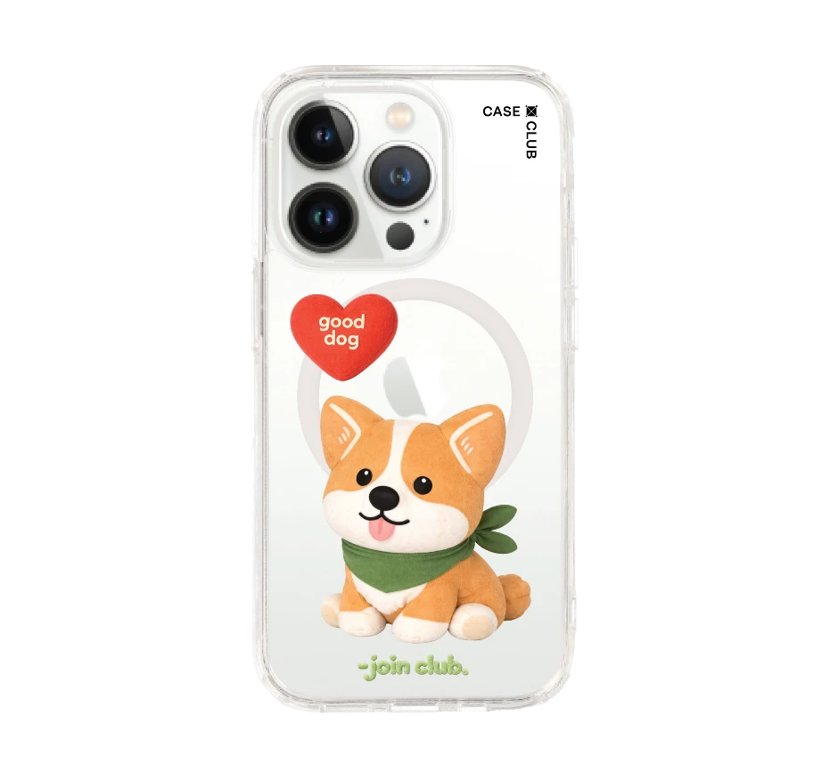 join the club heartful corgi