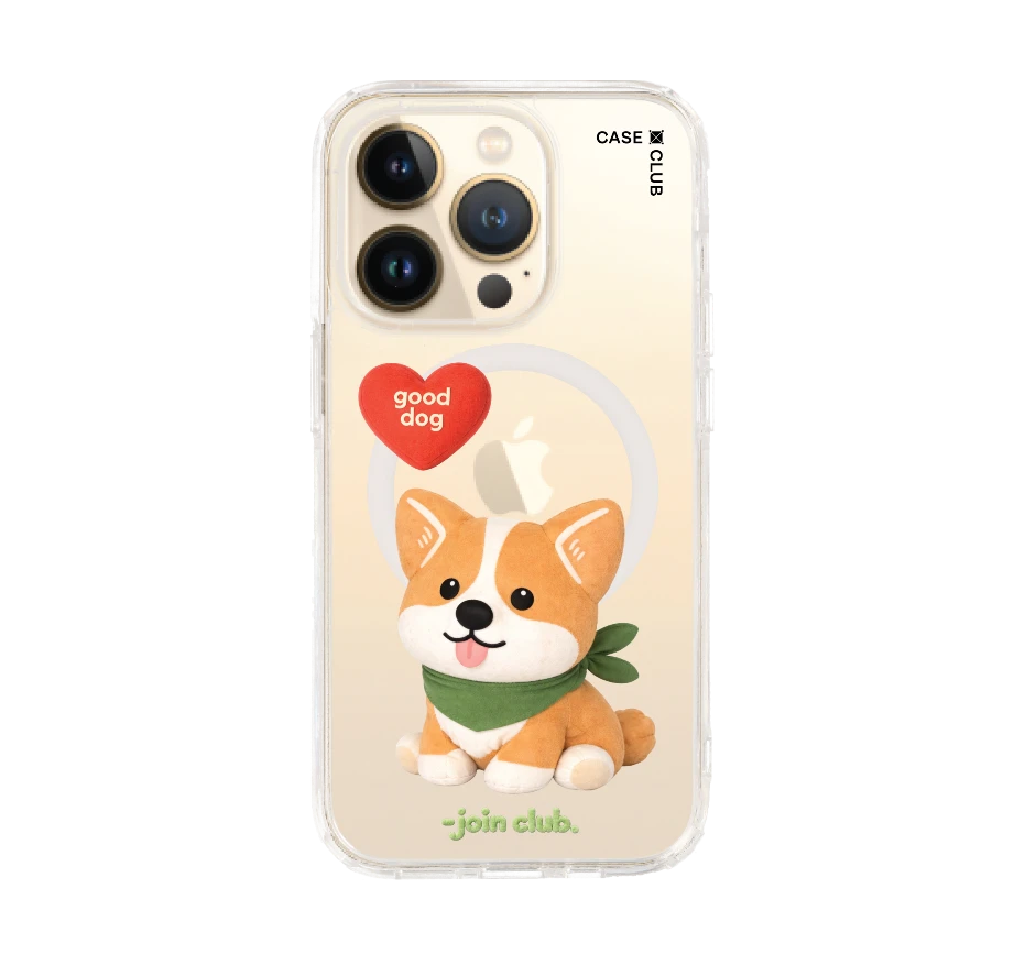 join the club heartful corgi