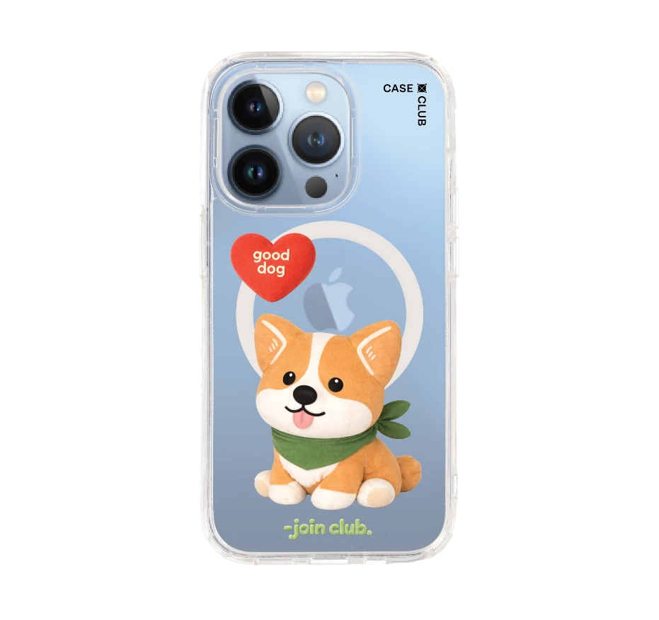 join the club heartful corgi