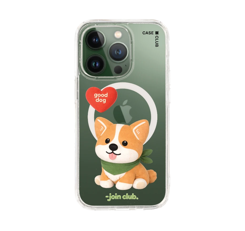 join the club heartful corgi