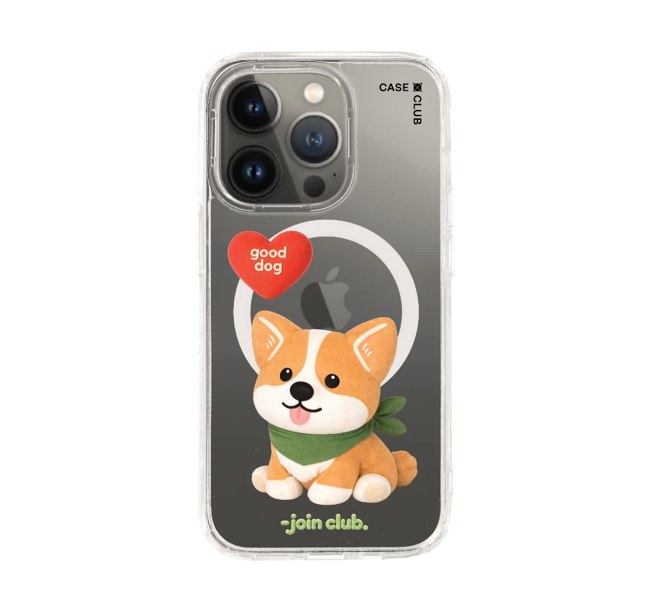 join the club heartful corgi