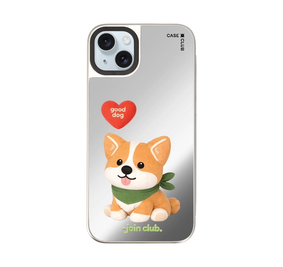 join the club heartful corgi