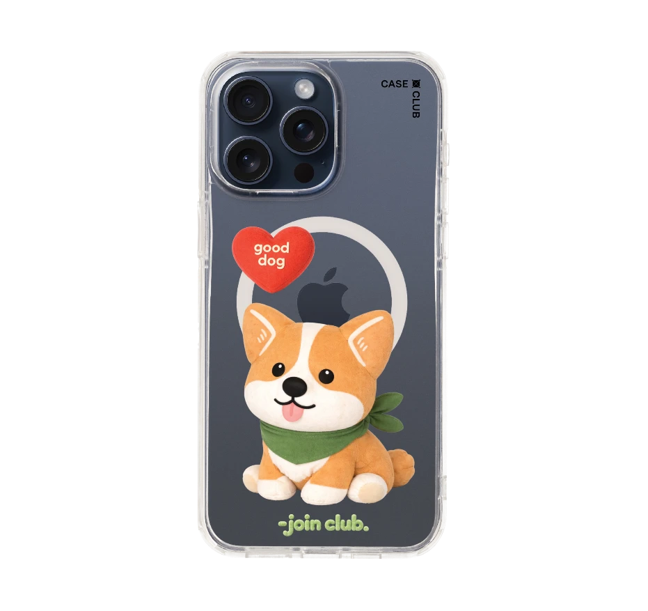 join the club heartful corgi
