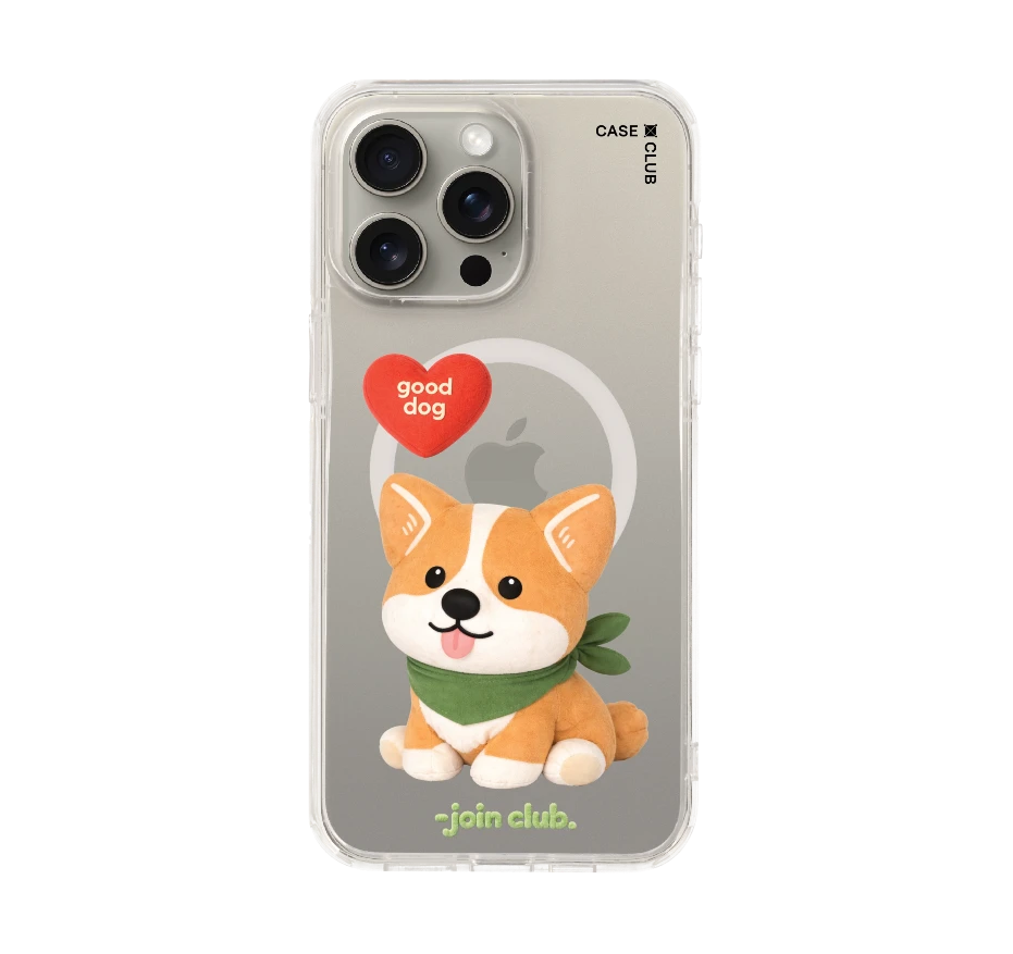 join the club heartful corgi