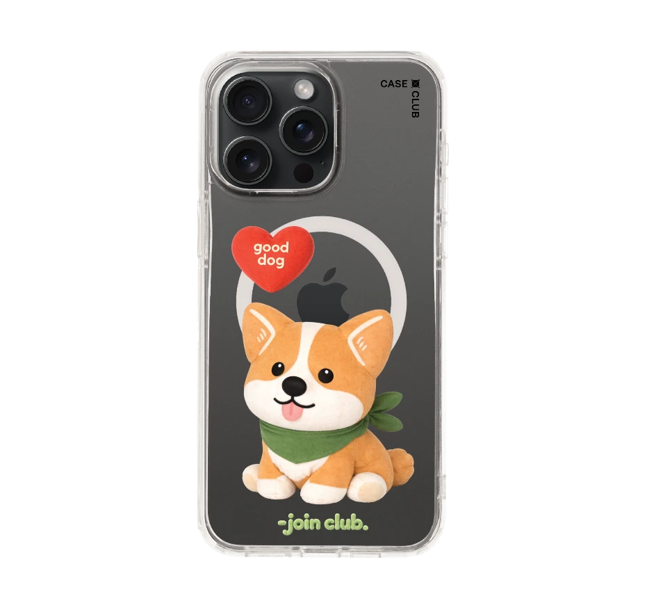join the club heartful corgi