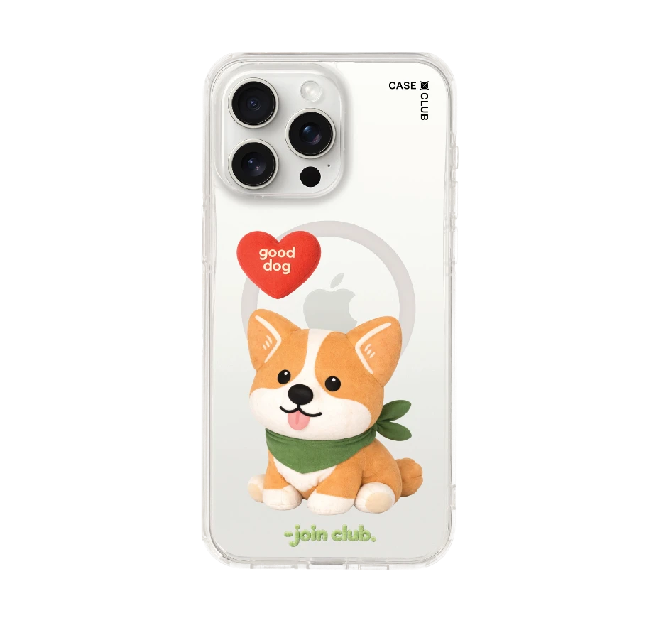 join the club heartful corgi