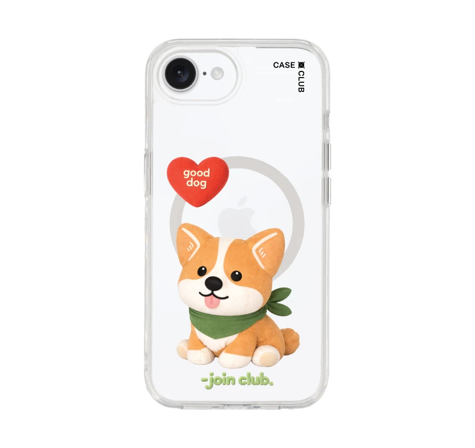 join the club heartful corgi