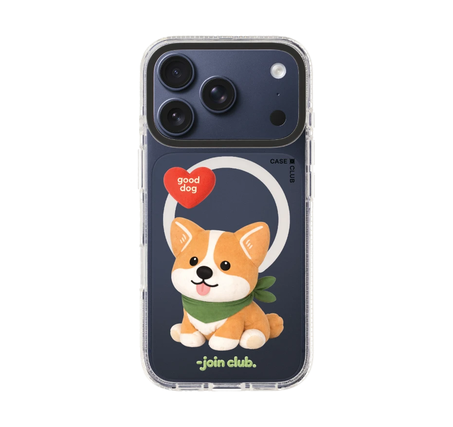join the club heartful corgi