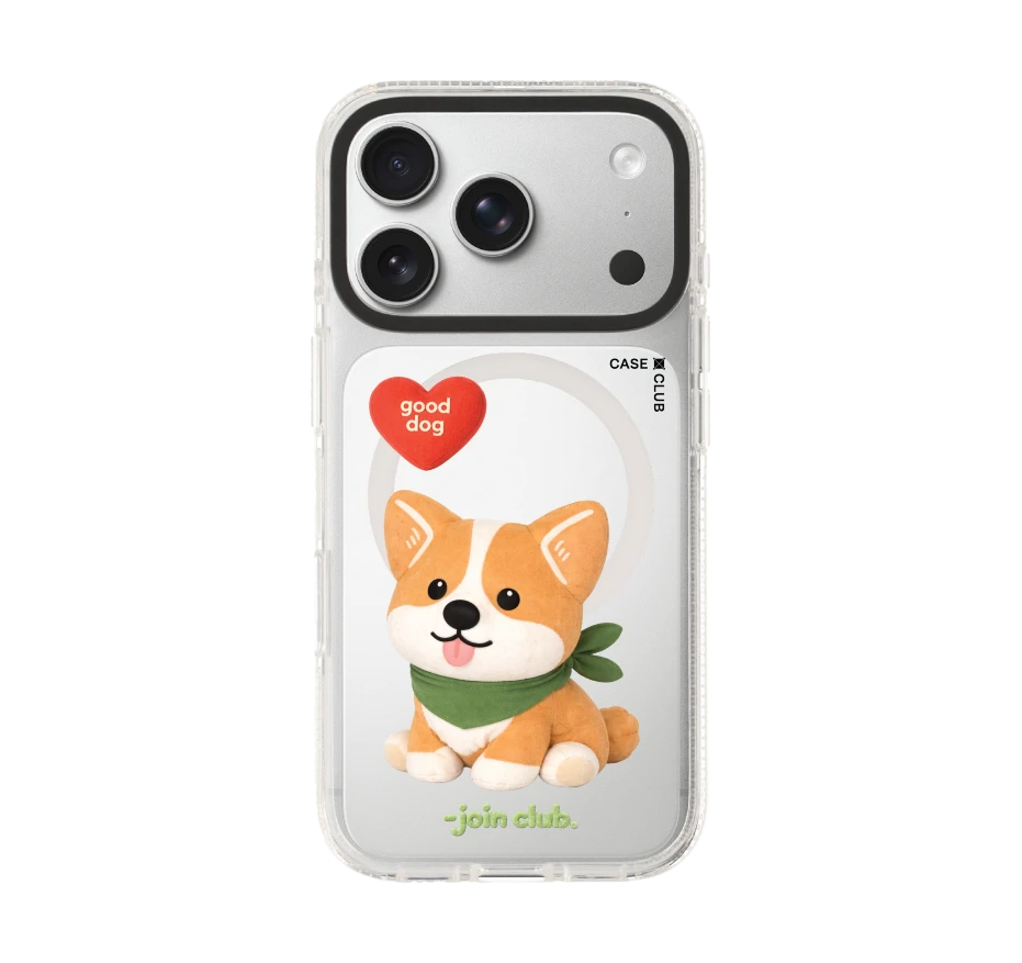 join the club heartful corgi