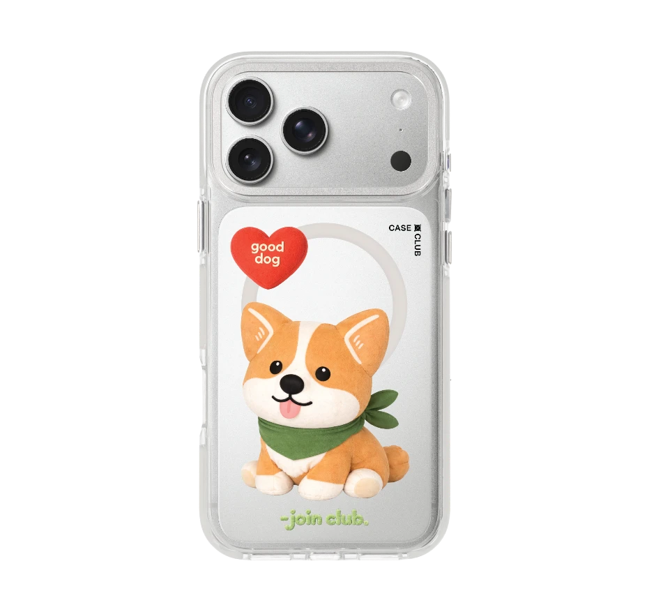 join the club heartful corgi