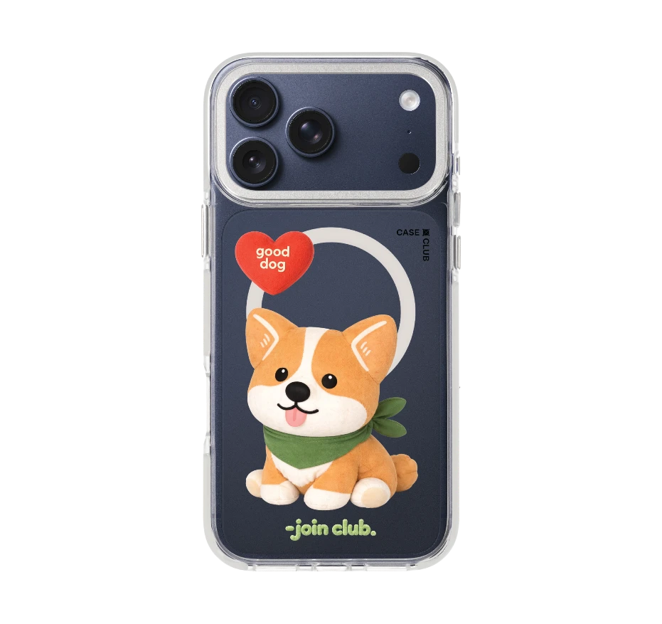 join the club heartful corgi