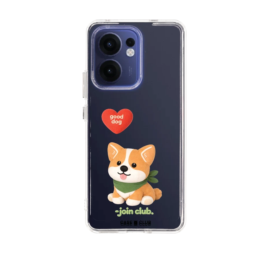 join the club heartful corgi