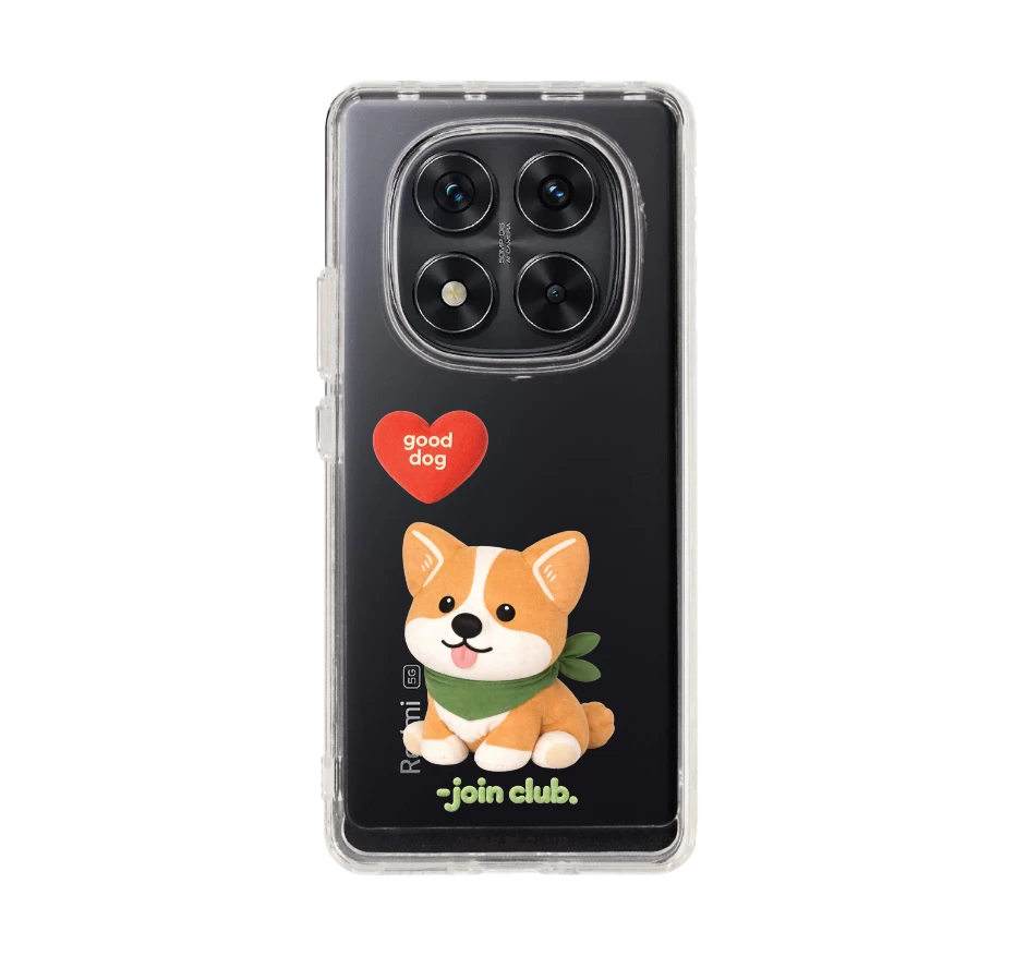join the club heartful corgi
