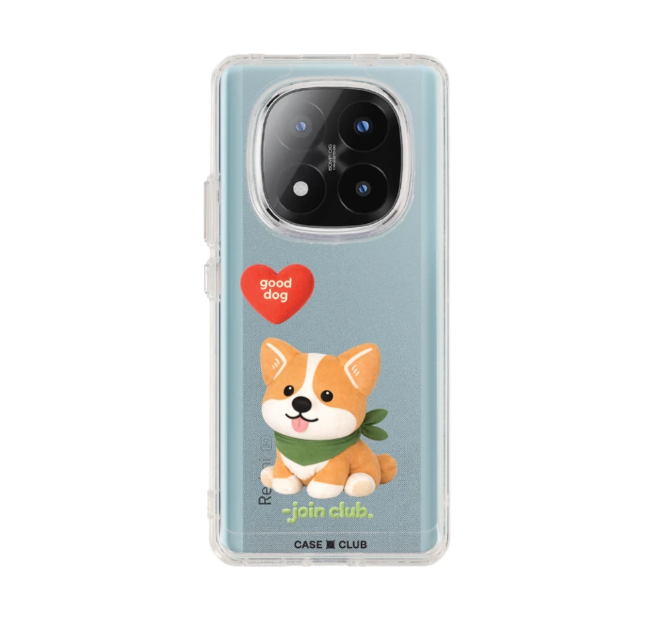 join the club heartful corgi