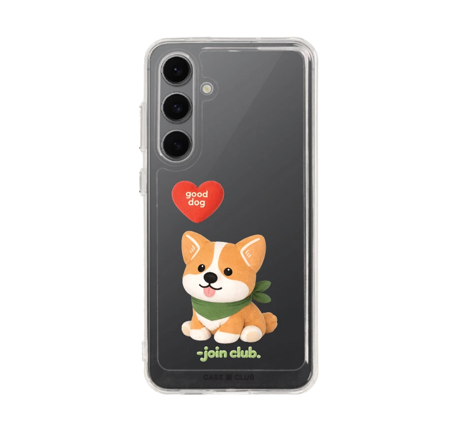 join the club heartful corgi