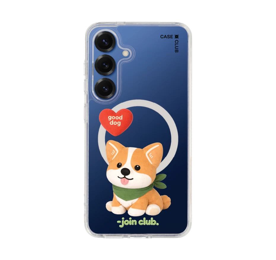 join the club heartful corgi